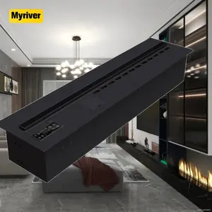 Myriver cina fornitore personalizzato miglior prezzo camino in vetro porta all'ingrosso, 10 Set in miniatura 800Mm camino elettrico ad acqua/