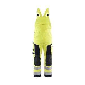BLAKLADER - 260815143389C56 Pantalones con pechera Multinorm Hi-vis Amarillo/Azul marino-EAN 7330509501559 ROPA DE TRABAJO RESISTENTE A LLAMAS - Product Image 1