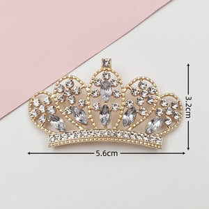 Decorazioni Metalliche di Lusso con Diamanti Artificiali Bianchi e Rosa per Cover Telefono, Accessori Creativi Fai-da-Te per Fermagli per Capelli - Product Image 6