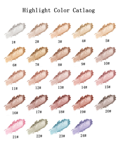 Paleta de Iluminador en Polvo Compacto de Marca Privada, Iluminador con Brillo <span class=keywords><strong>Diamante</strong></span>, <span class=keywords><strong>Maquillaje</strong></span> Facial - Product Image 5