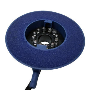 Submersible RGB 12 LED Aquarium Licht Ronde Aquarium Air Stone Bubble Lampen - Product Image 5