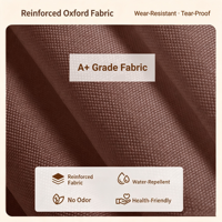 Organisateur de placard à structure en acier, boîte de rangement pliable en tissu Oxford, boîte et bacs de rangement portables pour vêtements