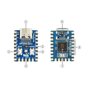 RP2040-Zero Mini Ver a, Placa MCU Basada en Raspberry Pi Similar a Pico, Microcontroladores y Procesadores FPGA, Raspberry Pi MCU RP2040 - Product Image 5