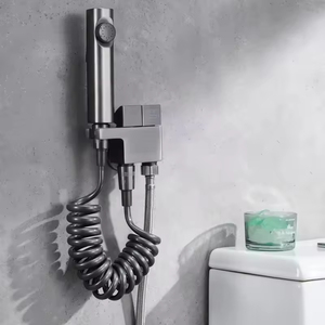YF Moderno Kit de Ducha Bidet de Latón Sólido, Rociador de Mano para <span class=keywords><strong>Inodoro</strong></span>, Shattaf de Alta Presión, Pistola Rociadora para WC - Product Image 4