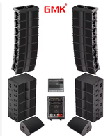 Sistem Audio Profesional Line Array Speaker K3 Performance 3 Way 12 Inch Cone Driver Dual Voice Coil Woofer Subwoofer