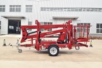 Nouvelle nacelle élévatrice diesel tractable de 18 m avec structure de jambes multi-sections YILULIFT TBLT18.0 pour l'inspection des pales d'éoliennes