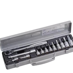 TONE Socket Wrench Set 1/2 In Steel Polished <b>Tool</b> <b>Case</b> 400M Model - Product Image 1