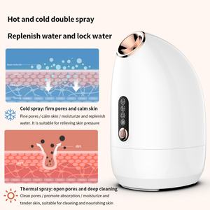 Humidificador Iónico Facial Frío y Caliente al por Mayor, Vaporizador Facial Eléctrico de Belleza, Rociador de Vapor Frío y Caliente - Product Image 4