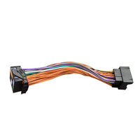 Harness kabel audio mobil kabel otomotif 52p jarum Dok penuh pin wanita kustom untuk Golf 7 Audi cd dvd audio host