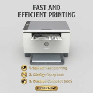 Impresora Inalámbrica Dúplex Original H-P M233dw, Impresora Láser Monocromática 3 en 1, Escanea, Copia, Imprime en A4, Impresora Multifunción para Oficina y Negocios - Product Image 1