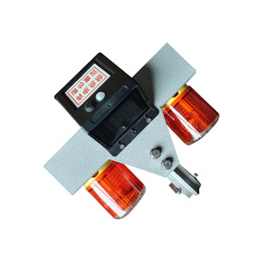 Feu de signalisation LED à énergie solaire avec activation vocale et alarme pour dissuasion des oiseaux IP65 3W Rouge - Product Image 4