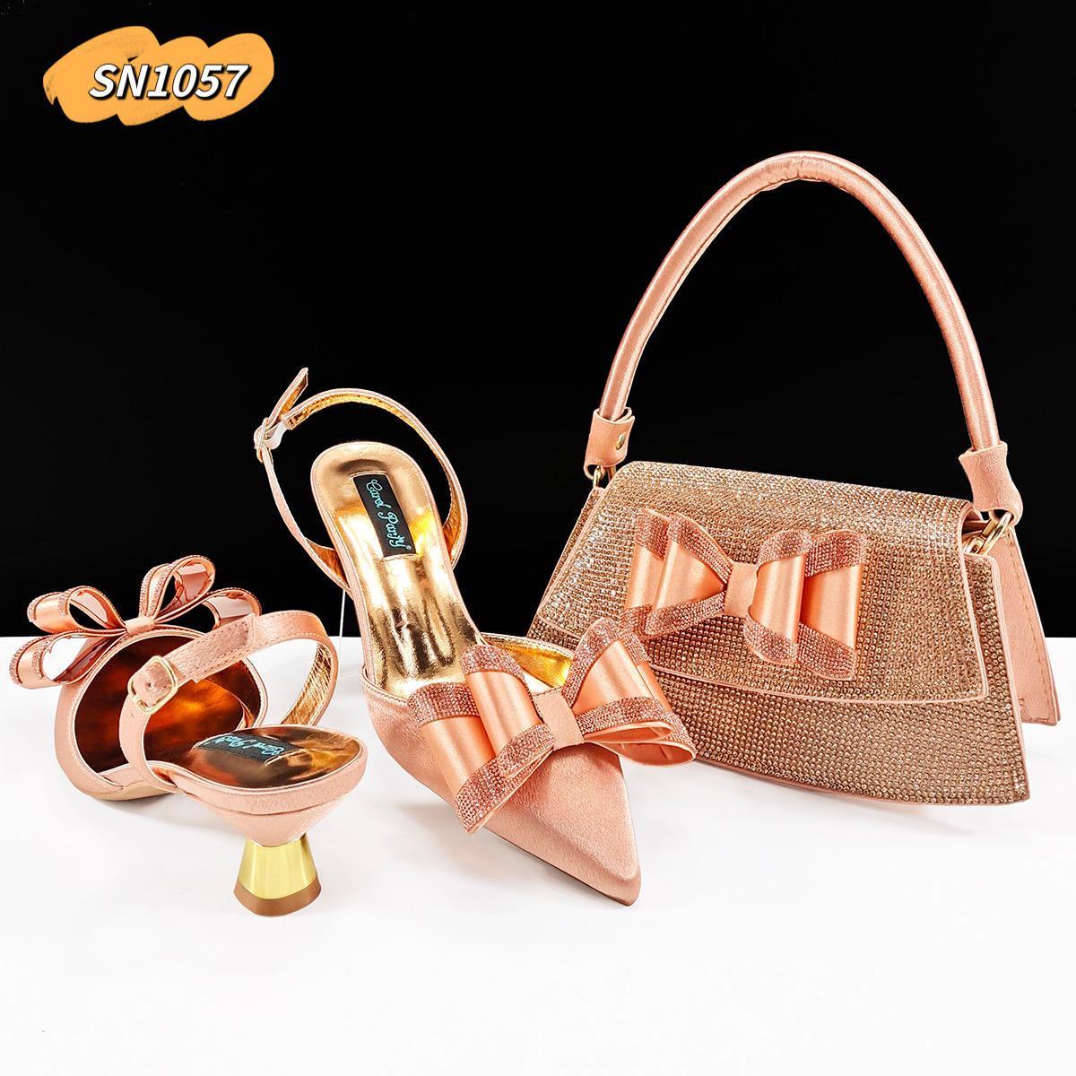 Peach Shoe and Bag Sets Stylish Matching Solutions