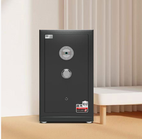 Chenguang Safes Tresor mit Fingerabdruck-Schlüsselschloss, Diebstahlsicher, Feuerfest, Wasserdicht, Komplett aus Stahl, für Schmuck, Geld und Heimgebrauch