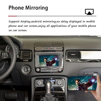 Andream-Wireless CarPlay décodeur sans fil, pour VW Touareg, écran OEM 6.5 ", iPhone 2010-2017, système de Navigation, boîte Android Auto, RCD550