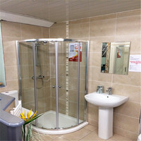 Salle de bain et douche intérieure modulaire miniature de luxe portable en Chine, avec système de vapeur sanitaire Sona