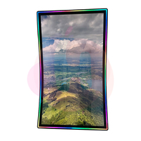 Nouvelle vente flash : moniteur de jeu LED 55 pouces avec cadre en aluminium, interface DVI, écran multi-touch pour machines de jeu
