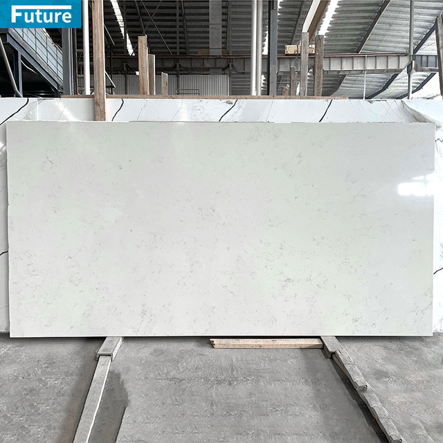 Luxury Wholesales Artificial Quartz Premium Quartz Stone Countertop Classic Style Ideal for Kitchen Bathroom Carrara Quartz