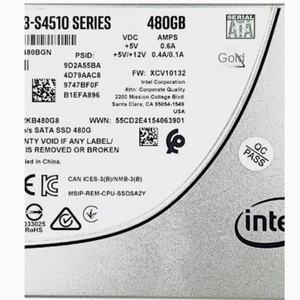 Intel S4510 480G SSD Enterprise Solid State Drive für Desktop Server SATA 3.0 für interne externe Verwendung - Product Image 2