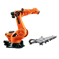 Robot industriel KUKA KR 1000 Titan 6 axes, répétabilité de 0,1 mm, protection IP65/IP67 pour une manipulation de précision, haute précision