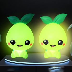 Lampe de chevet en silicone, veilleuse, lumière d'ambiance USB avec batterie intégrée, cadeau d'anniversaire - Product Image 3