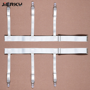 Vente en gros de <span class=keywords><strong>porte</strong></span>-jarretelles élastiques réglables pour chemises pour hommes avec pinces de verrouillage antidérapantes <span class=keywords><strong>Porte</strong></span>-chemise - Product Image 2