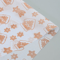 Lot de papiers d'emballage personnalisés, étiquettes de mouchoirs et autocollants avec Logo de société