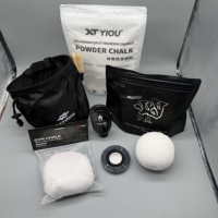 Poudre de magnésie pour la gym, carbonate de magnésium, craie liquide, sac de craie rechargeable, ruban adhésif, brosse, entraînement d'escalade