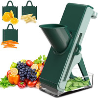 2022 Hot Koop Verse Voedsel Container Keukengereedschap Multifunctionele Slicer Handleiding Voedsel Fruit Groente Chopper Cutter