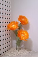 Flor de Camelia Gigante Luminosa Hecha a Mano con Luz para Bodas, Decoración del Hogar, Calle, Inicio de Negocios, Accesorios de Fotografía
