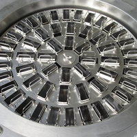 Nouvelle Machine Commerciale Automatique Kolice à Refroidissement par Air, Style Rotatif, Haute Performance, Certifiée CE, pour la Fabrication de Sucettes Glacées, 52 Moules Max.