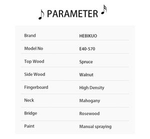 Logotipo personalizado de fábrica, guitarra clásica de 6 cuerdas, venta al por mayor, instrumentos de cuerda profesionales, 2017 - Product Image 2