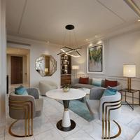 Ensembles de meubles de luxe modernes sur mesure pour hôtels et appartements, mobilier de chambre et de hall d'accueil 5 étoiles, en cuir PU écologique, pour plus de 500 hôtels