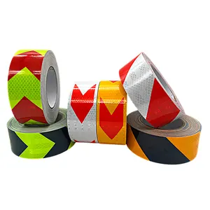 PVC Reflective Material 3M Reflective Tapes Truck Vehicle Road Safety Blue Reflective Tape