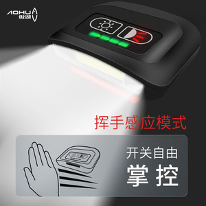 Aohu Rechargeable Clip On Headlamp Led Red White <b>Light</b> <b>Sensor</b> <b>Night</b> Fishing Lamp - Product Image 5