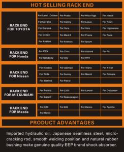 Terminal <span class=keywords><strong>de</strong></span> Dirección <span class=keywords><strong>de</strong></span> Alta Calidad para Automóviles EEP, para SUNNY <span class=keywords><strong>MARCH</strong></span> N17 48521-1HMOA - Product Image 5