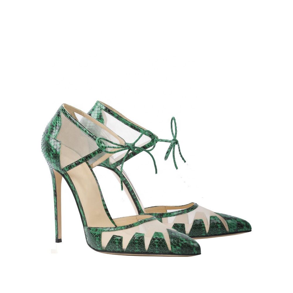 Alma en Pena ESMERALDA - Sandalias de tacón - green/verde - Zalando.es