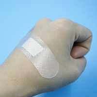 Pansement adhésif transparent imperméable pour plaies