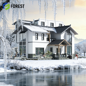 Kits de Construcción de Villas Modernas Prefabricadas de Acero para la Construcción de Residencias de Lujo y Hoteles Turísticos con Instalación Rápida - Product Image 1