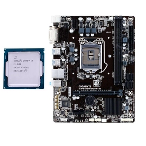 Placa Base LGA1151 GIGABYTE B150M-D2VX-SI/D3VX-SI Compatible con Procesadores de 6.ª/7.ª Generación I3-6100/<span class=keywords><strong>i5</strong></span>-<span class=keywords><strong>6500</strong></span>/<span class=keywords><strong>i5</strong></span>-7500/i7-7700, Kits de Computadora de Escritorio para Juegos, <span class=keywords><strong>DDR4</strong></span> - Product Image 3