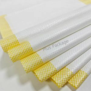 Bolsas tejidas de polipropileno plástico PP 25KG 50KG al por mayor para semillas harina de arroz grano para uso alimentario - Product Image 5