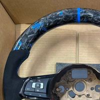 Volant en fibre de carbone et Alcantara pour VW Volkswagen Golf 5 6 7 7.8 R 7R MK5 MK6 MK7 GTI Polo Passat B7 B8 Tiguan CC