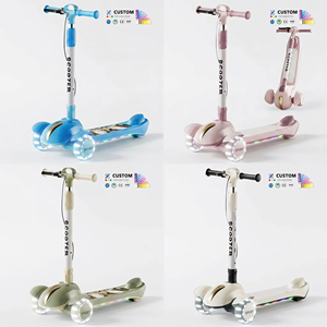<span class=keywords><strong>Patinete</strong></span> Eléctrico de 3 Ruedas para Niños al por Mayor con Luz LED, Plegable y Altura Ajustable, <span class=keywords><strong>Patinete</strong></span> para Niños - Product Image 3
