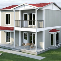 Casa Inteligente Personalizada, Villa Prefabricada Móvil de Acero Ligero, Estándar Australiano, de Corta Duración, Villa Familiar de 3 Habitaciones