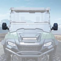 Rétroviseurs latéraux réglables Yongjin pour Honda Pioneer 700-2 700-4 2014-2025