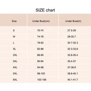 All'ingrosso da donna Fajas Colombianas Shapewear reggiseno chiusura frontale corsetto corpo Shaper supporto Push Up reggiseno reggiseno post chirurgia reggiseno - Product Image 5