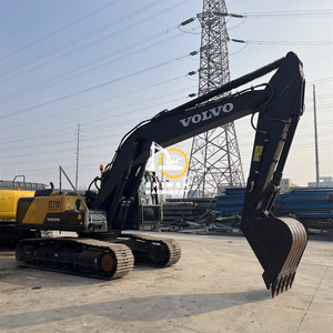 Excavatrice sur chenilles Volvo EC210 d'occasion de haute qualité avec pompe hydraulique, modèles EC380, EC210, EC140, EC60C d'occasion, garantie 1 an - Product Image 6