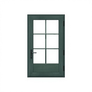 Marco de Puerta Moderno de PVC UPVC con Apertura Horizontal |   Puerta Impermeable e Insonorizada Sin Panel para Cocina, Baño y Uso Exterior - Product Image 1