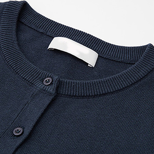 Cárdigan de <span class=keywords><strong>mujer</strong></span> ligero único de sentido avanzado fino de color sólido rústico - Product Image 5