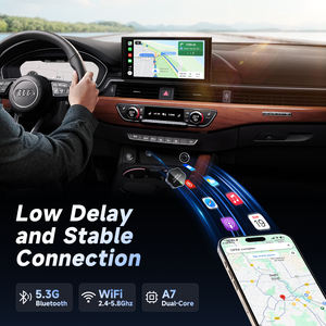 Wholesale Brand New Portable Automotive Wireless Adapter CarPlay Android Auto OTP Converts Wired Wireless Android Dongle - Product Image 4