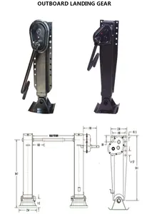 Stabilizer Heavy Duty Trailer Stabilizer Jack Legs